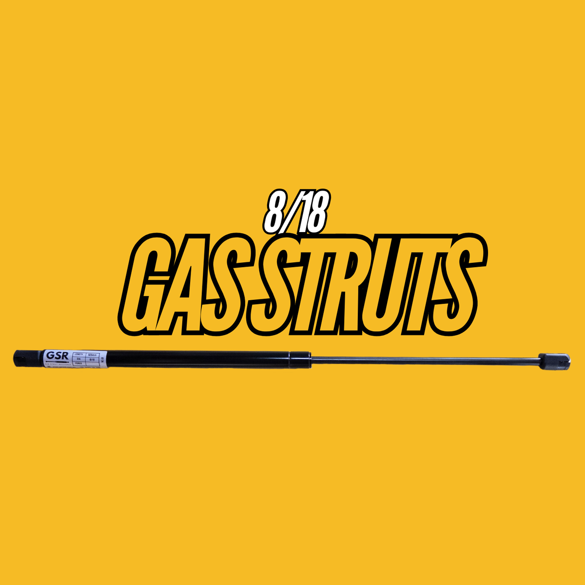 8/18 Gas Struts